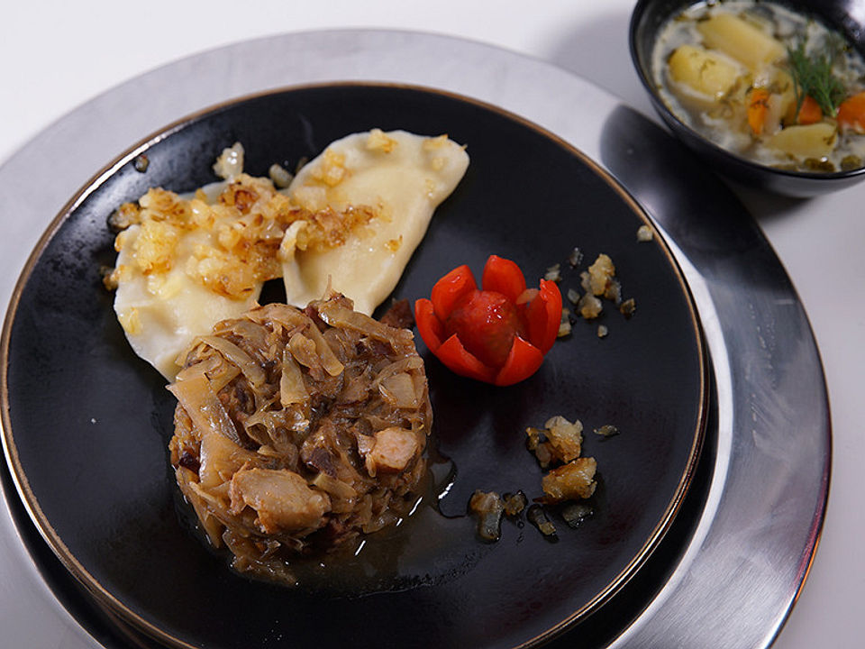 3erlei aus Polen: Pierogi, Bigos, Salzgurkensuppe von DasperfekteDinner ...