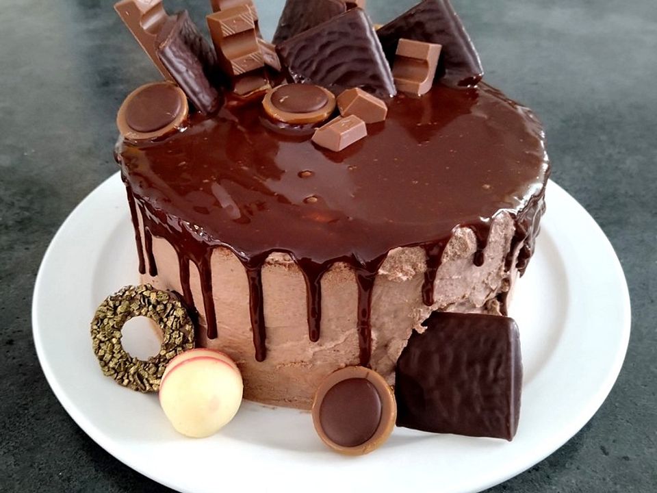 Schokoladen-Buttercreme Dripcake von -irene-| Chefkoch