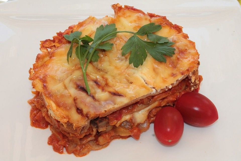 Gemüsesoße (für Lasagne oder Spaghetti)