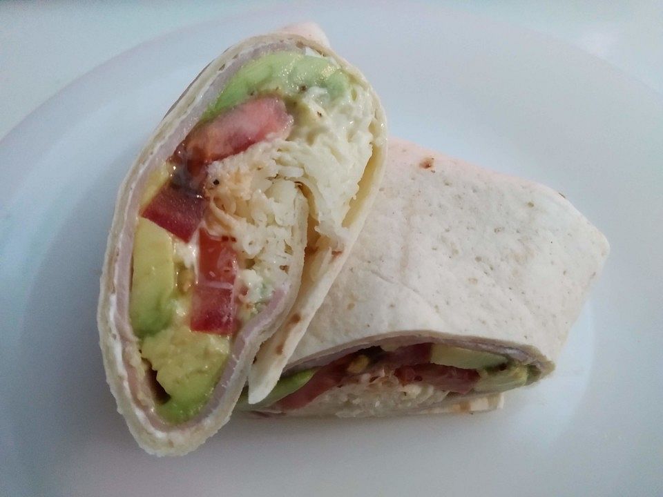 Schinken-Käse-Avocado-Wrap von pmb_roedig| Chefkoch