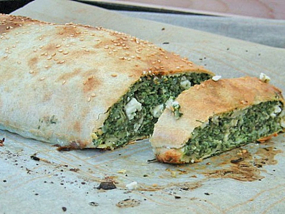 Spinatstrudel mit Schafkäse von maronita| Chefkoch