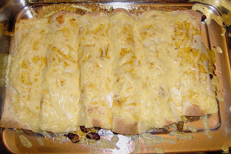 Mexikanischer Burritoauflauf