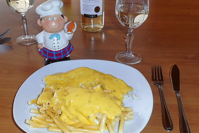 Gedämpfter Skrei mit Zitronen-Zabaione à la Didi von dieterfreundt ...