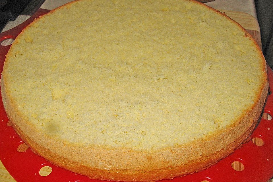 Biskuitboden für Torten und Kuchen