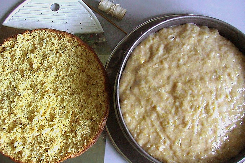 Biskuitboden für Torten und Kuchen