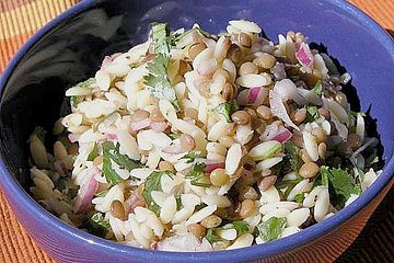 Risoni - Linsen - Salat