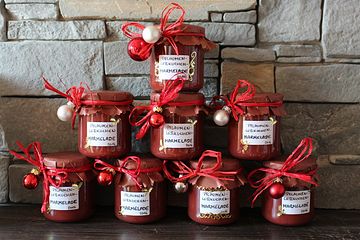 Weihnachtliche Pflaumen - Lebkuchen - Marmelade