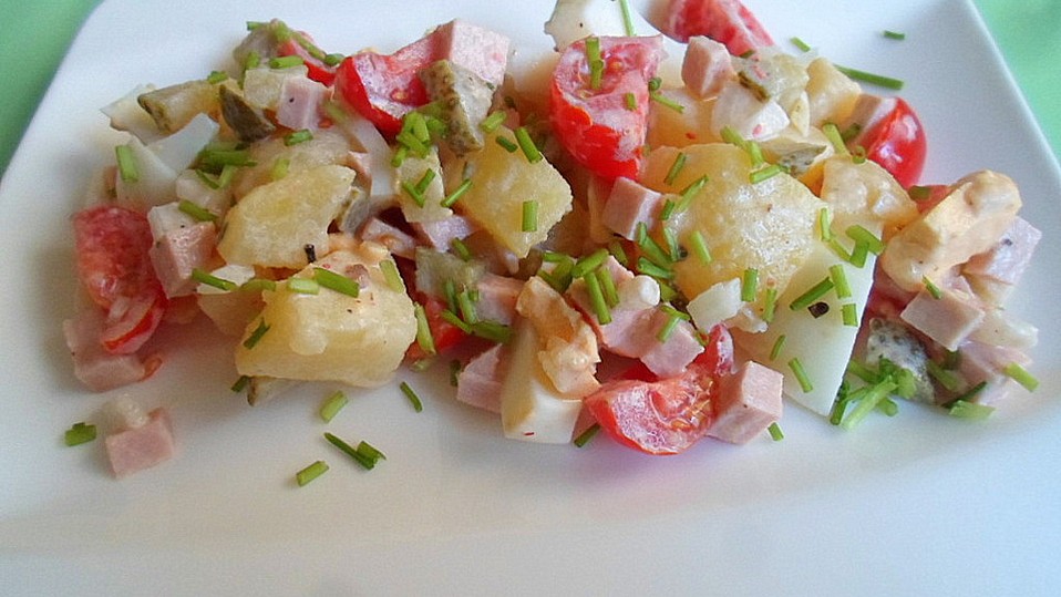 Kartoffelsalat mit Fleischwurst von xcver Kartoffelsalat mit Fleischwurst von xcver