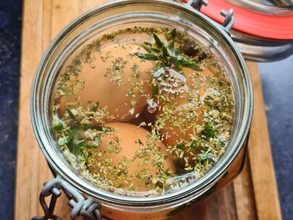 Fermentierte Kräutereier von Tatunca Chefkoch