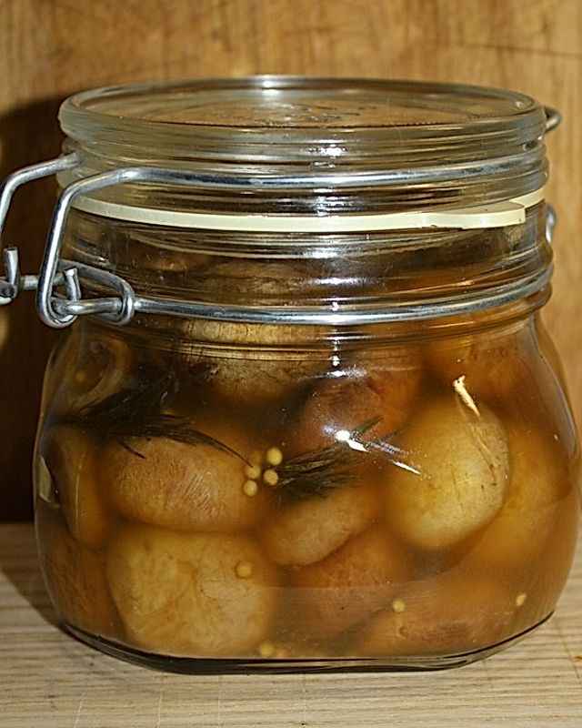 Champignons fermentiert