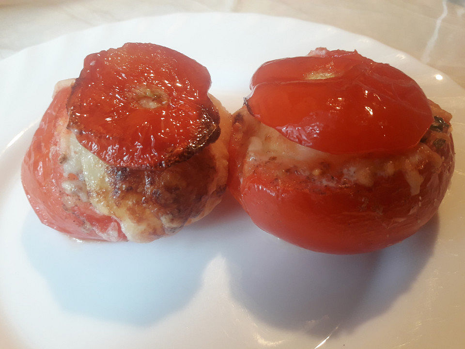Tomaten mit Gorgonzola und Ei von hansindakich| Chefkoch