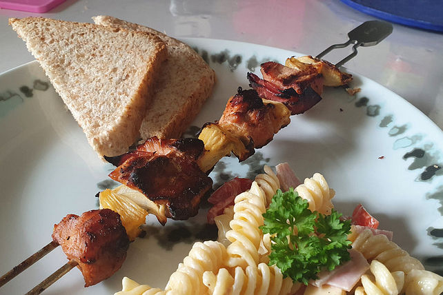 Hähnchen-Ananas Grillspieße von marodeur1982| Chefkoch