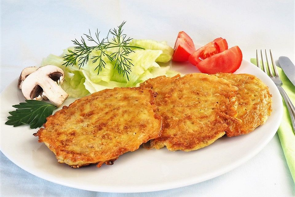 Kartoffelrösti mit Sesam