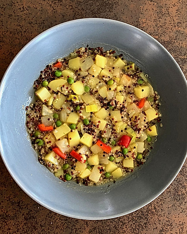 Veganer Kartoffeleintopf mit Quinoa