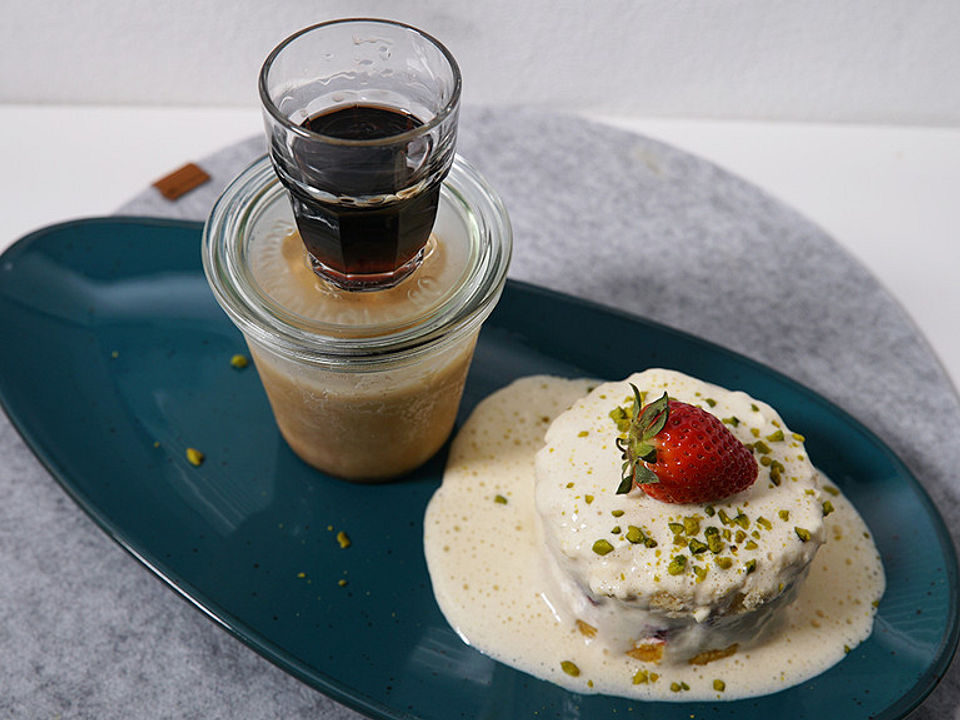 Erdbeertiramisu und Geeistes vom Kaffee von DasperfekteDinner | Chefkoch