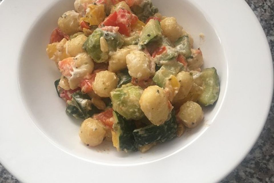 Gnocchi-Pfanne mit Rosenkohl