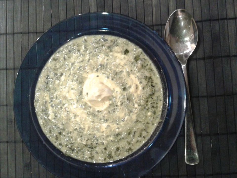 Libanesiche Spinat - Joghurt - Suppe von Familie Höhnisch| Chefkoch