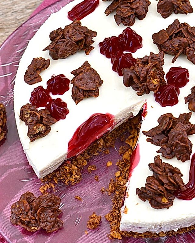 Choco-Crossie-Johannisbeer-Torte