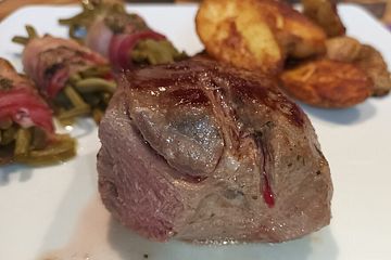 Lammhüfte Sous vide