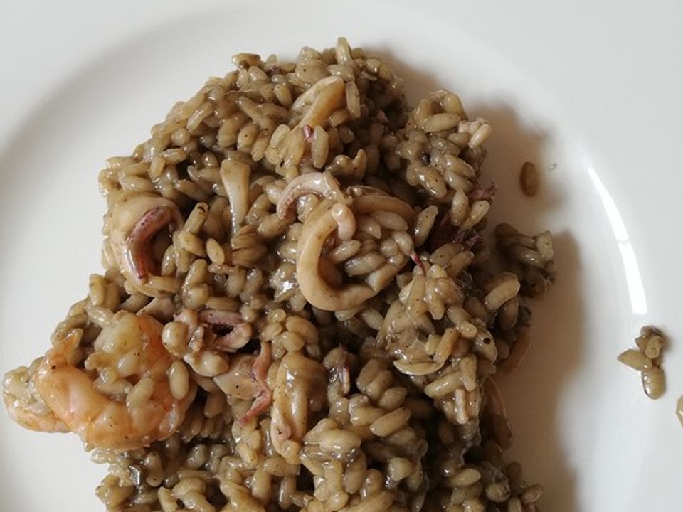 Risotto Nero ai frutti di mare von Carbonaravera Chefkoch