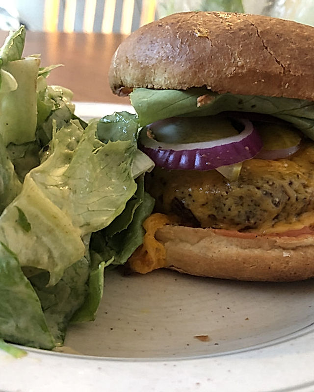 Veggie Bohnen-Burgerpatties