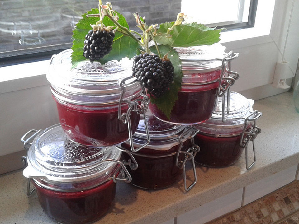 Brombeermarmelade mit Agar Agar von udo_hueskens| Chefkoch