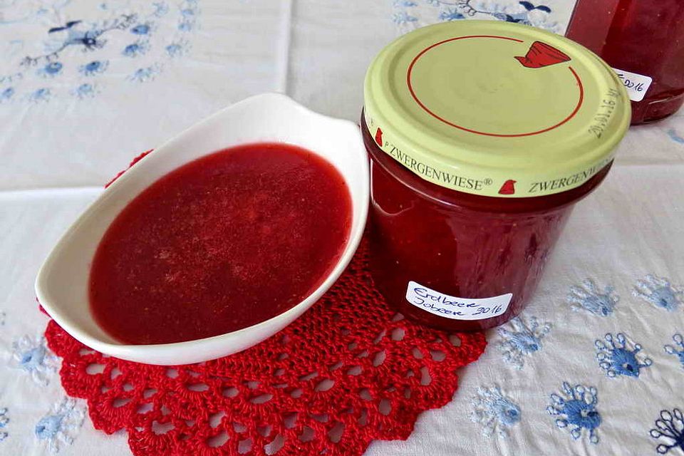 Erdbeer - Johannisbeer - Marmelade