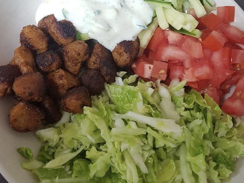 Vegane Gyros Bowl von e_maihack2000 Chefkoch