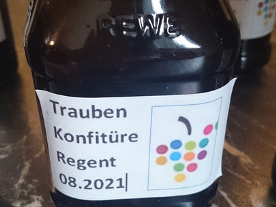 Traubenkonfitüre mit Minze und Orangenlikör von bories_jung| Chefkoch