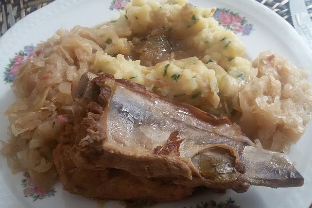 Gekochte Rippchen mit Sauerkraut von Nortz | Chefkoch