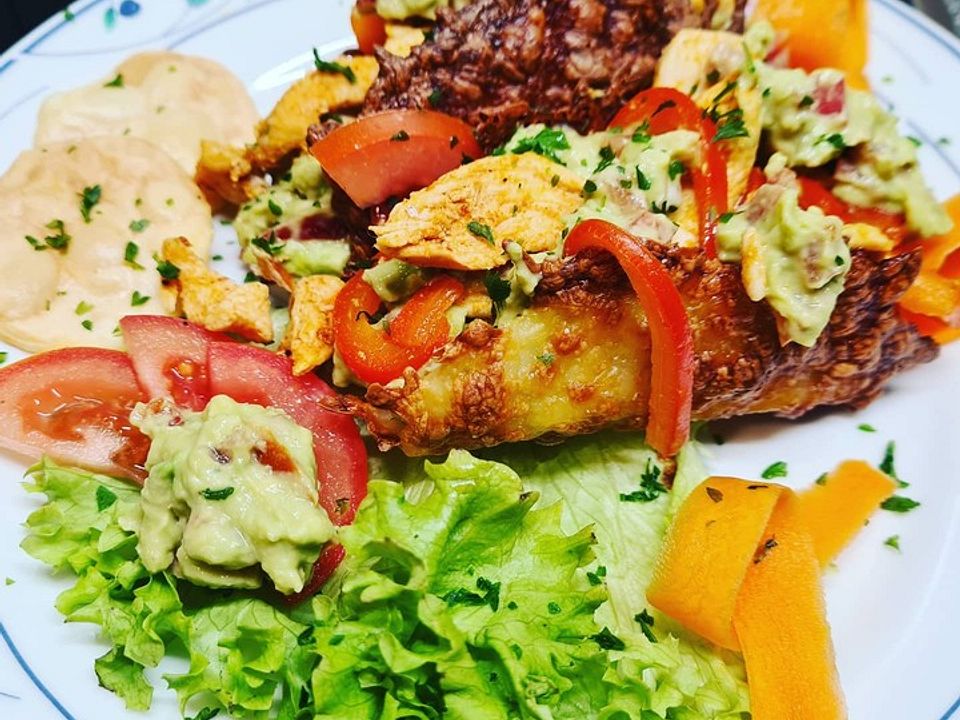 MozzarellaTacos mit Guacamole und Hähnchen von Aphroditeseyes Chefkoch