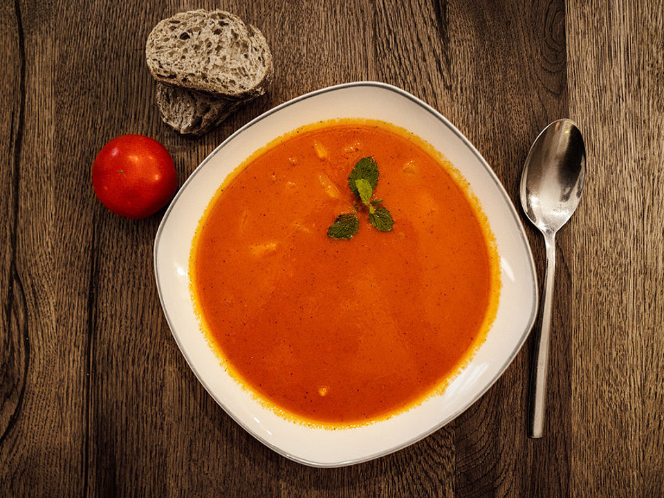 Peperoni Paprika Tomaten Suppe Von Weltraumduft Chefkoch