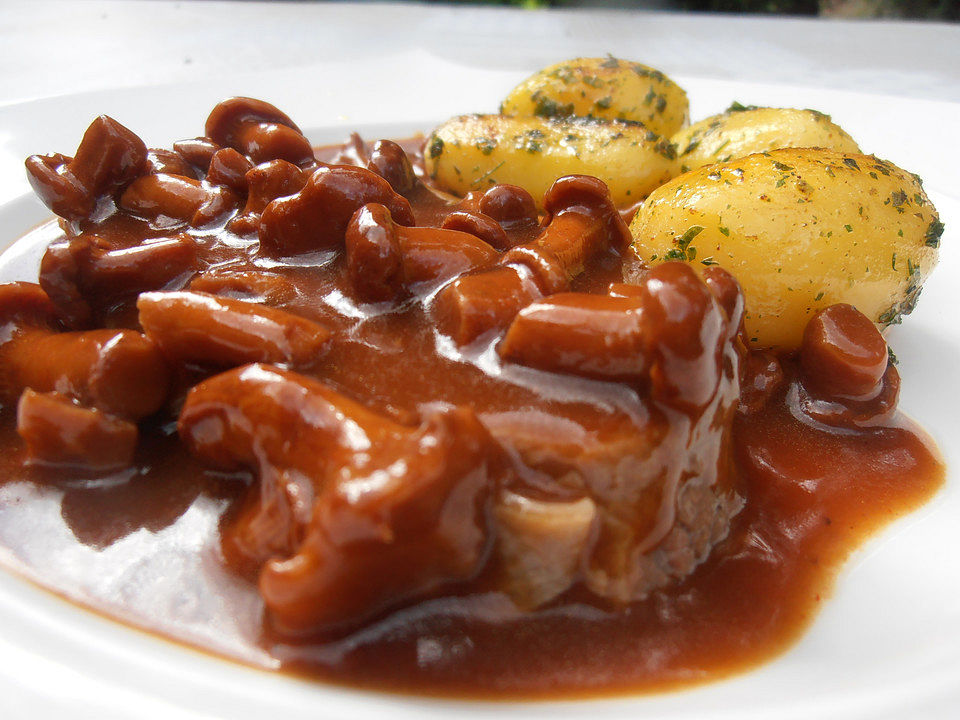 Saftige Jägersteaks von staldi| Chefkoch