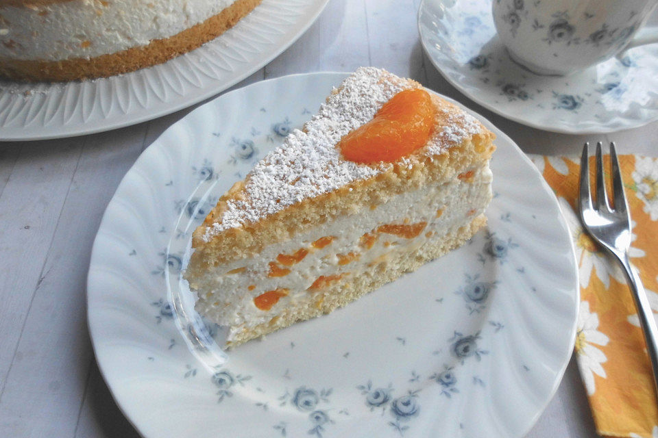 Mandarinen - Quark - Torte