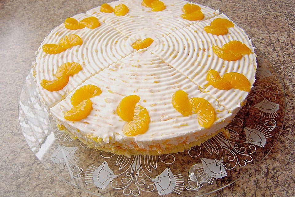 Mandarinen - Quark - Torte