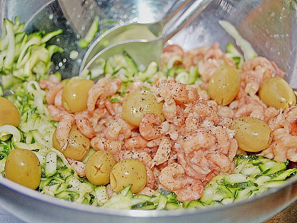 Zucchini - Krabben - Salat| Chefkoch