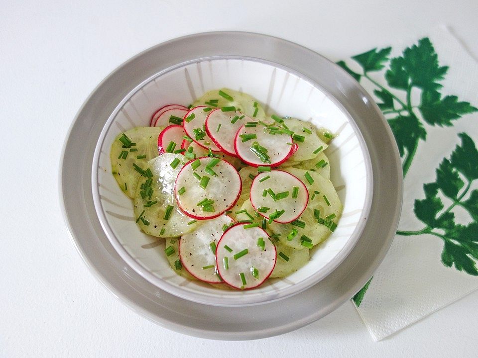 Gurkensalat mit Radieschen von ulkig| Chefkoch