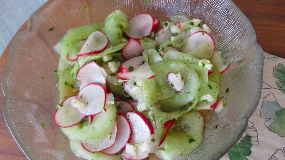 Gurkensalat mit Radieschen von ulkig