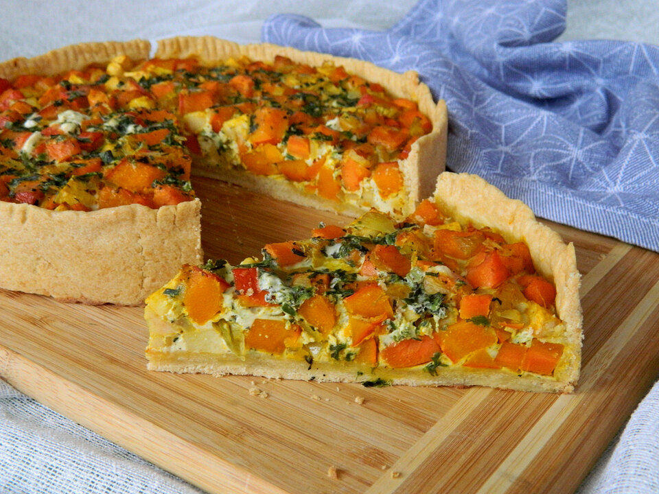 Herzhafter Kürbiskuchen von Marsanne| Chefkoch