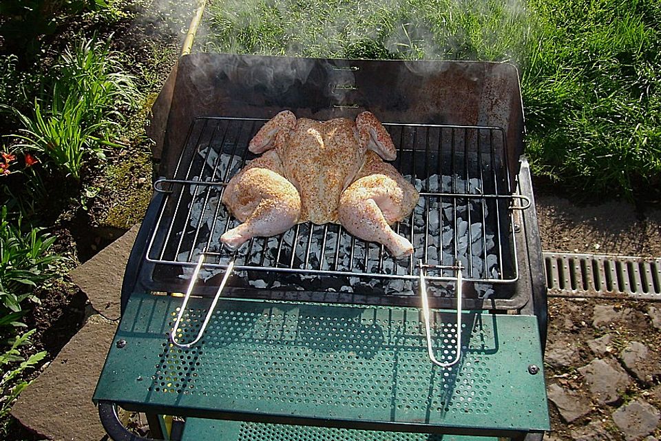 Pollo alla diavola con la noce Moscata