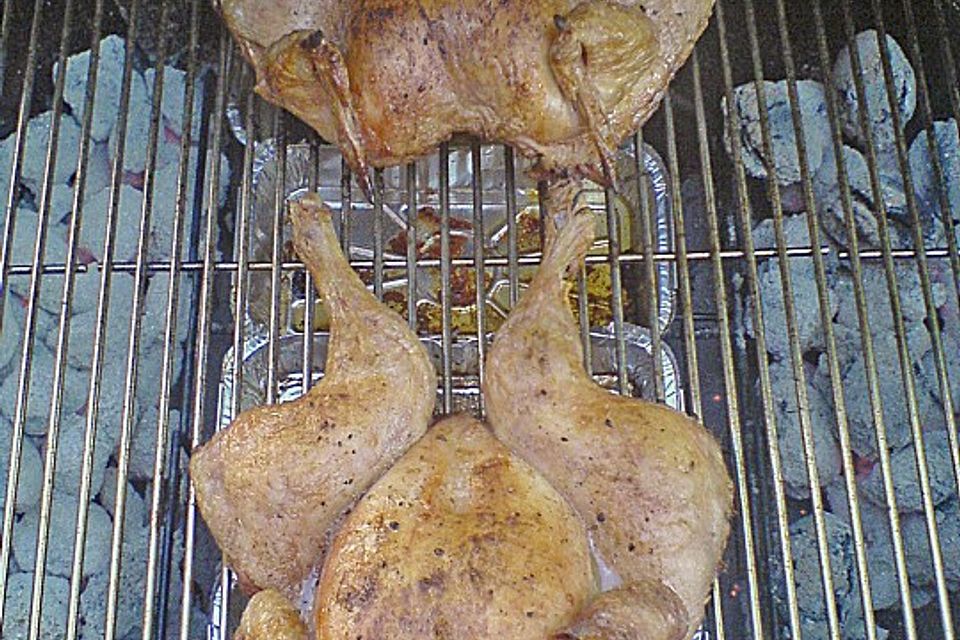 Pollo alla diavola con la noce Moscata