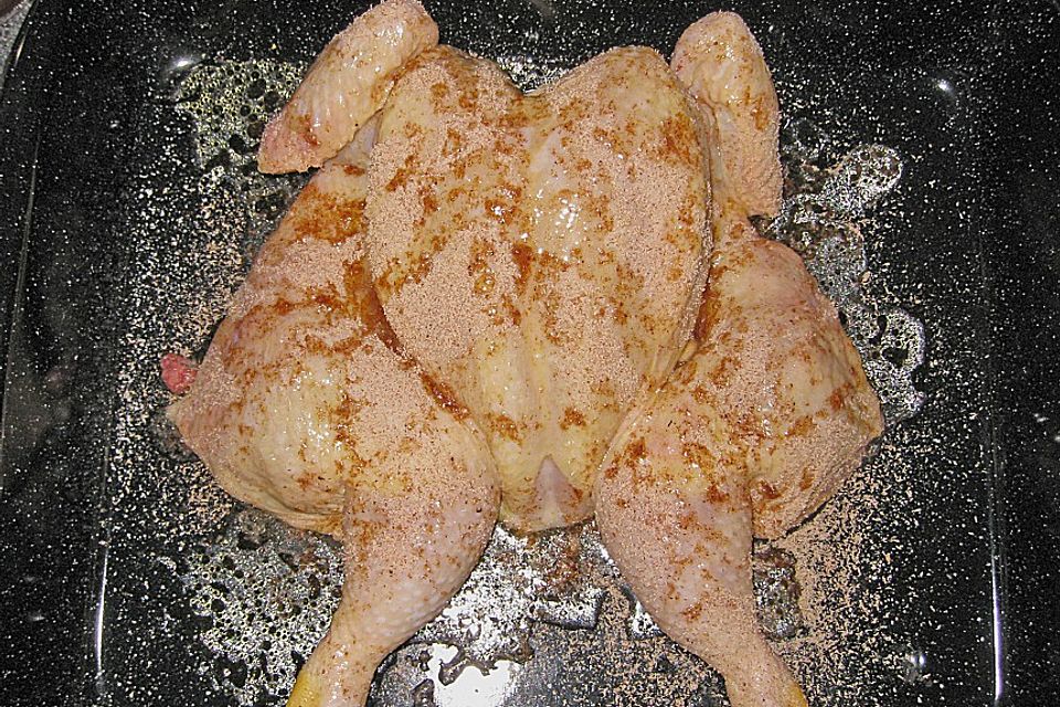 Pollo alla diavola con la noce Moscata