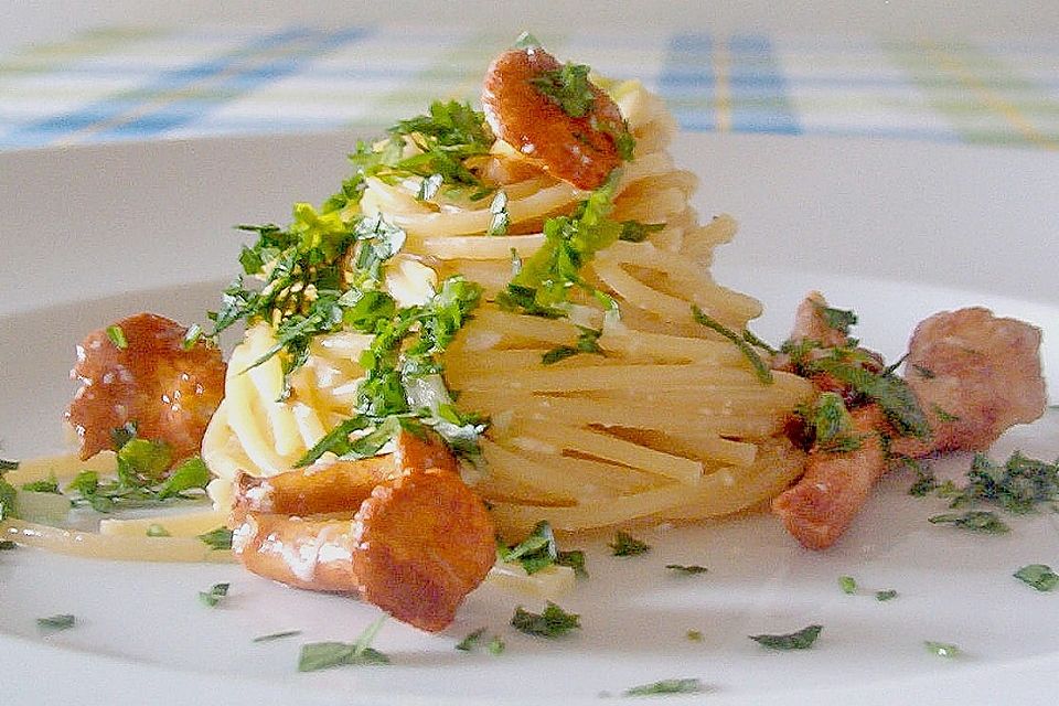 Waldpilze Carbonara