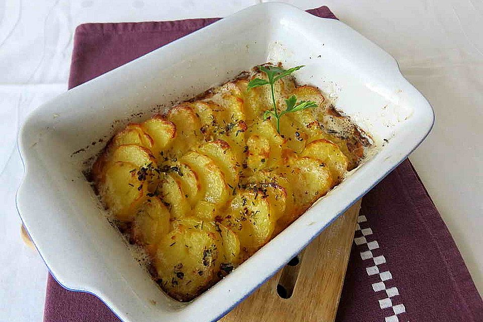 Kartoffelgratin schnell und einfach