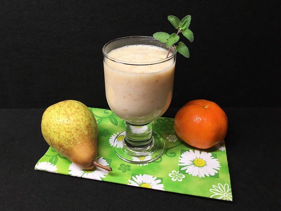 Birnen-Mandarinen-Shake von Mooreule| Chefkoch