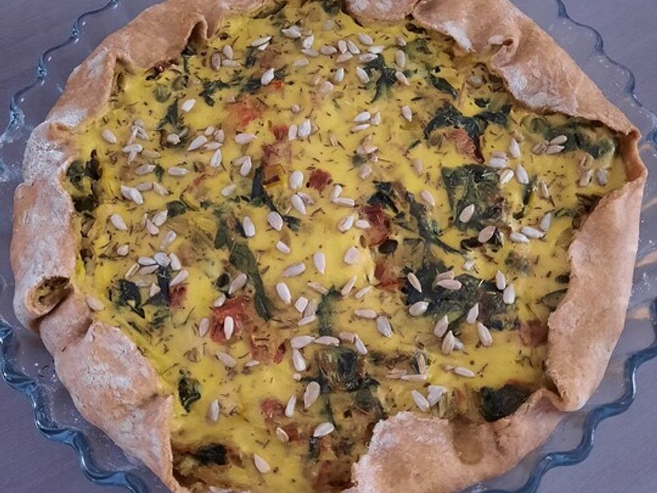 Vegane Mangoldquiche mit Seidentofu von Jo2000| Chefkoch
