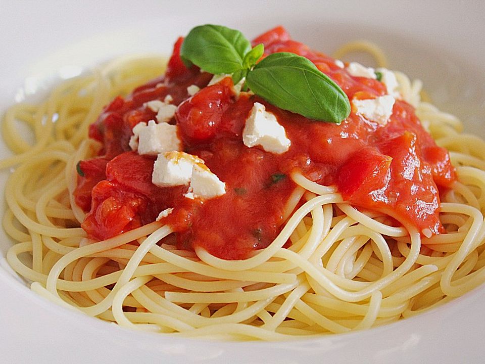 Feta Spaghetti von Ela* | Chefkoch