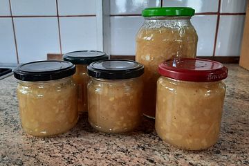 Bananen-Ingwer-Marmelade