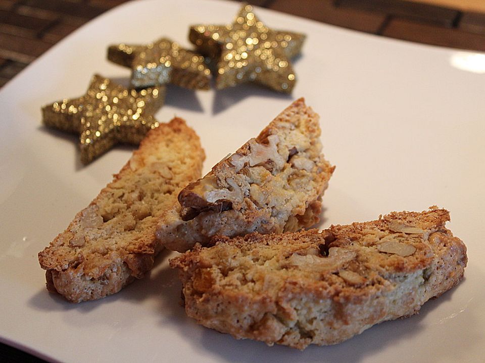 Cantuccini mit Nüssen und Orange von Bärchenknutscher| Chefkoch