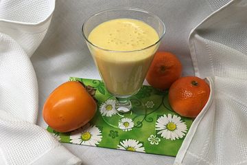 Smoothie Kaki-Mandarine